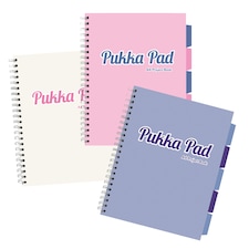 Pukka Stationery Pistachio A4 Project Notebook - Assorted