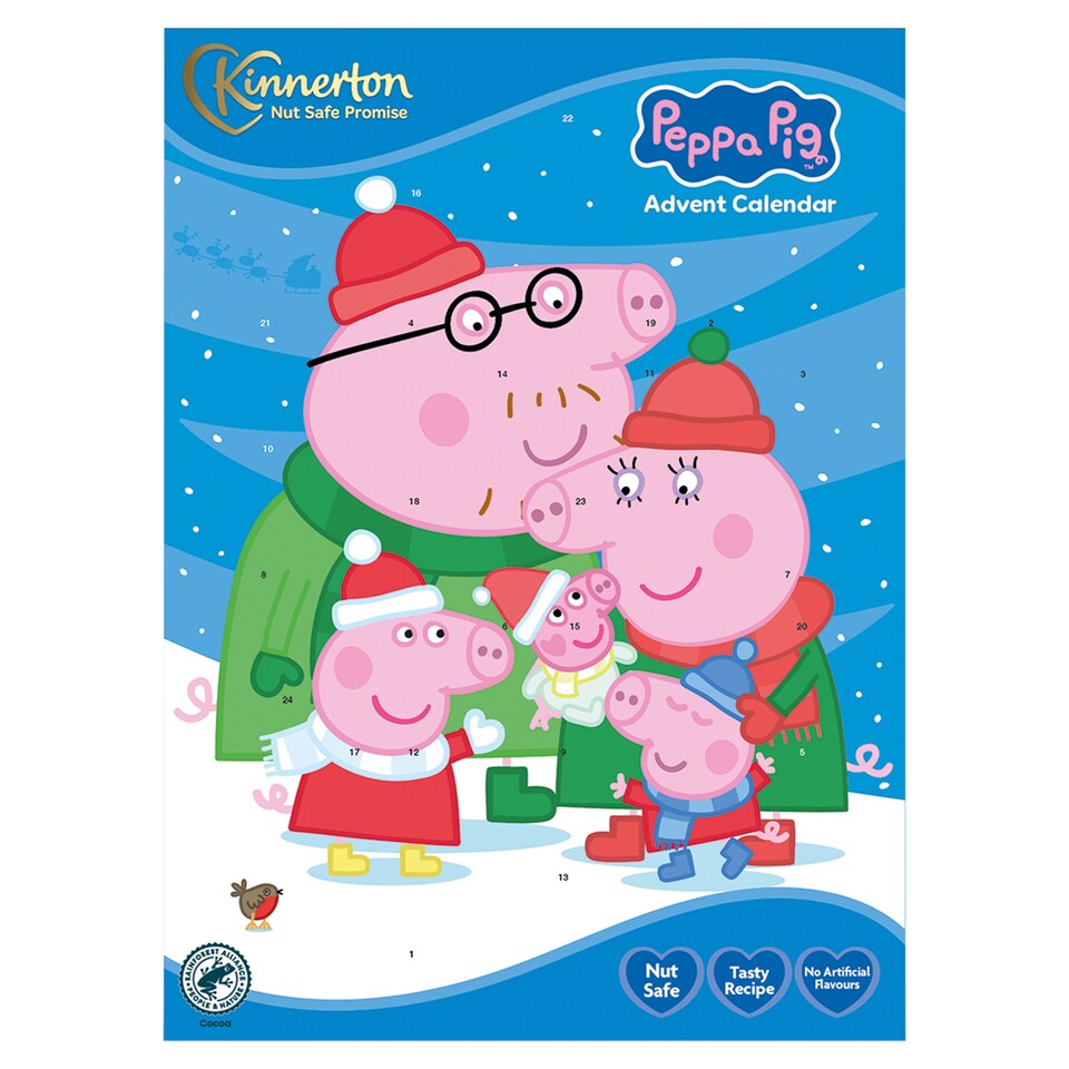 Kinnerton Peppa Pig Advent Calendar 40G