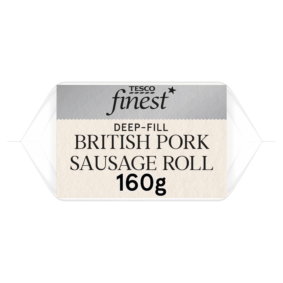 Tesco Finest British Pork Sausage Roll 160g