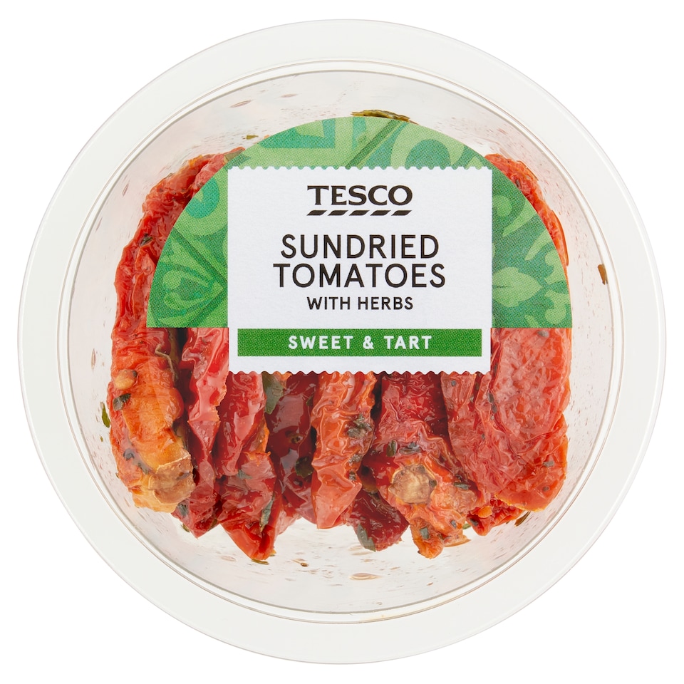 Tesco Sundried Tomatoes With Herbs 90 g