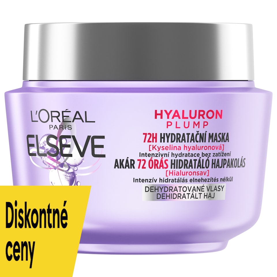 L´Oréal Paris Elseve Hyaluron Plumpp 72 H hydrating mask with hyaluronic acid, 300 ml