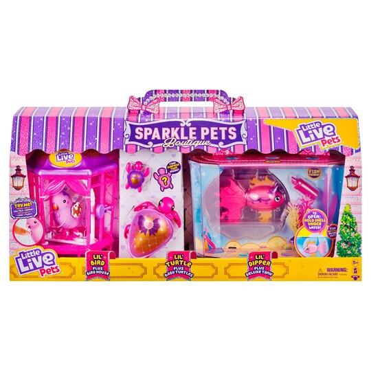 Little Live Pets Sparkle Pets Pets Boutique Tesco Groceries