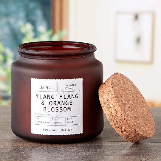 Tesco Apothecary Large Scented Candle Ylang Ylang and Orange Blossom