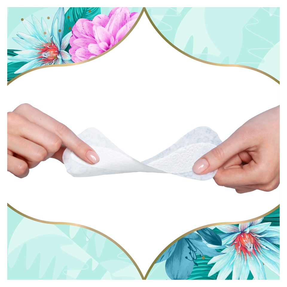 image 1 of Discreet Breathable Multiform Spring Breeze Pantyliners 83746568