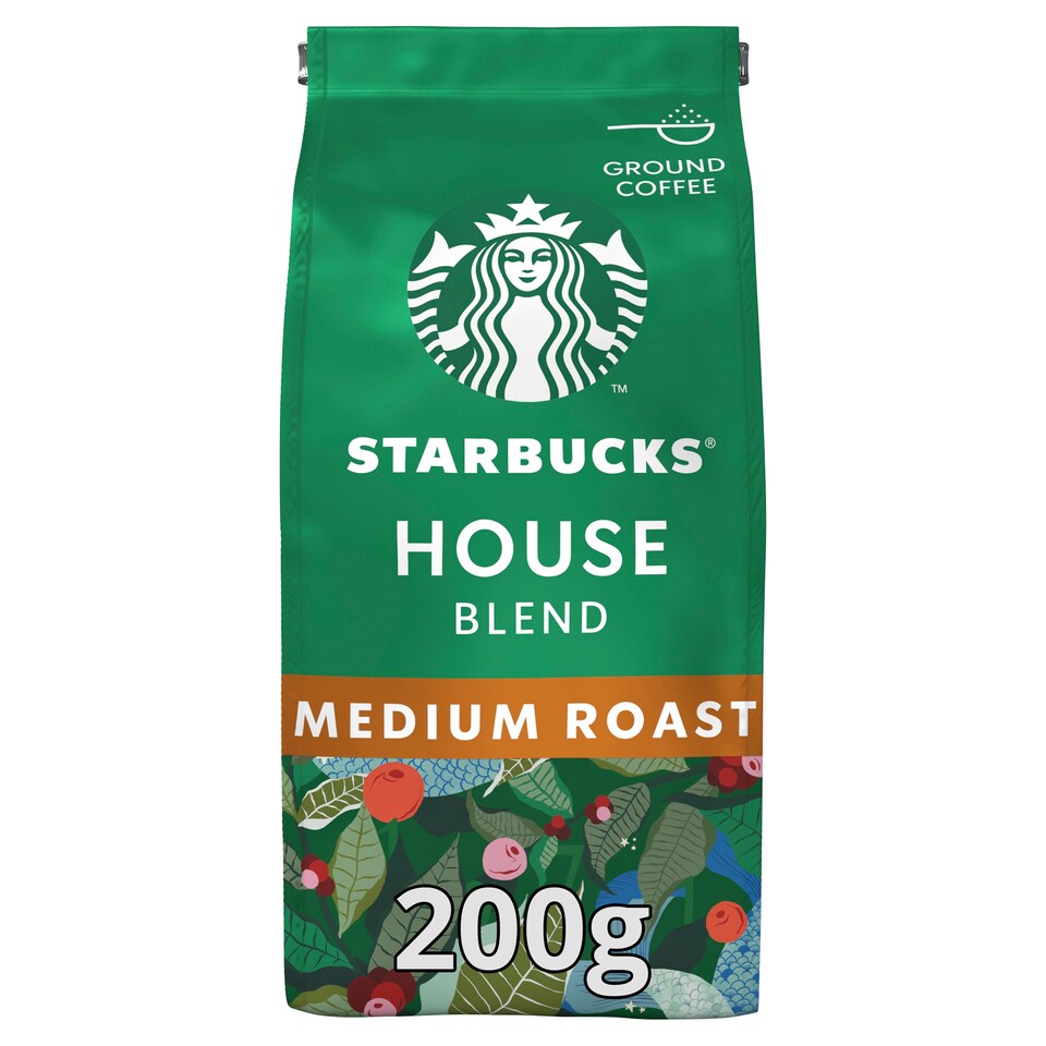 image 1 of Starbucks House Blend Ground Coffee 200G
