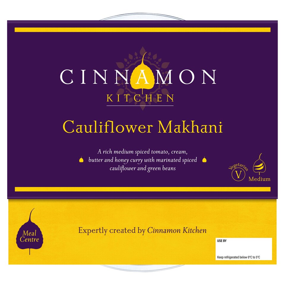 Cinnamon Kitchen Cauliflower Makhani 400G Tesco Groceries
