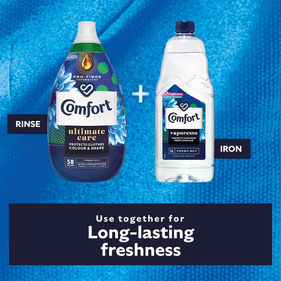 image 1 of Comfort Vaporesse Ironing Water 1L