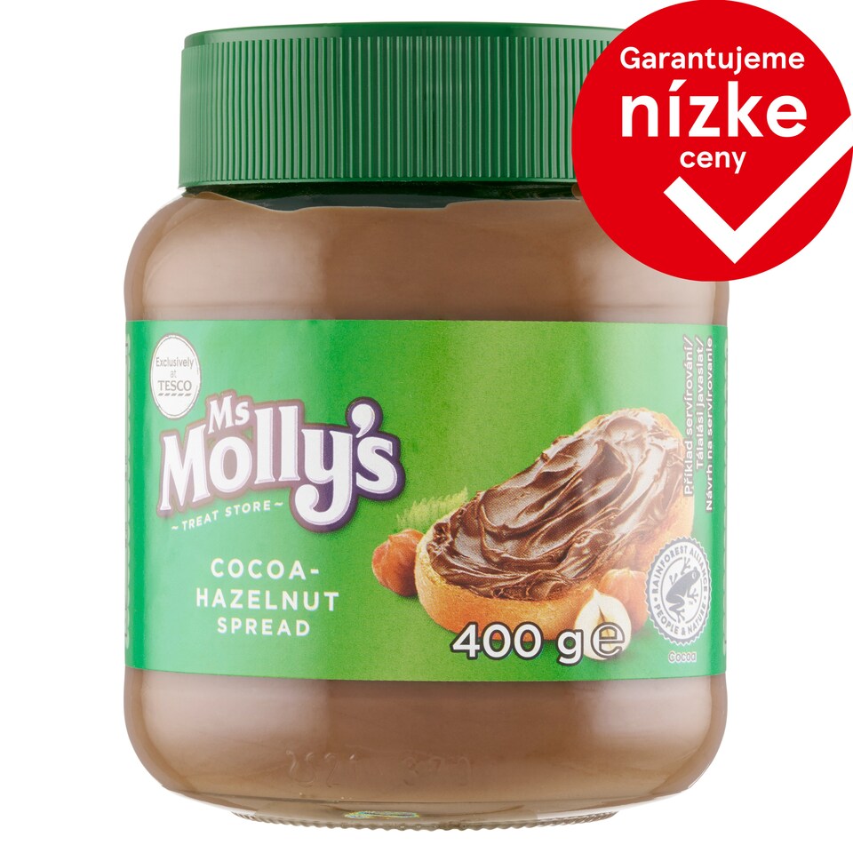 Ms Molly's Cocoa-Hazelnut Spread 400 g