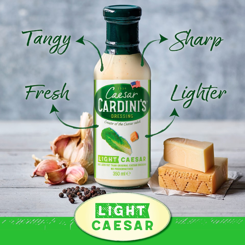 image 1 of Cardini's Light Caesar Dressing 350ml