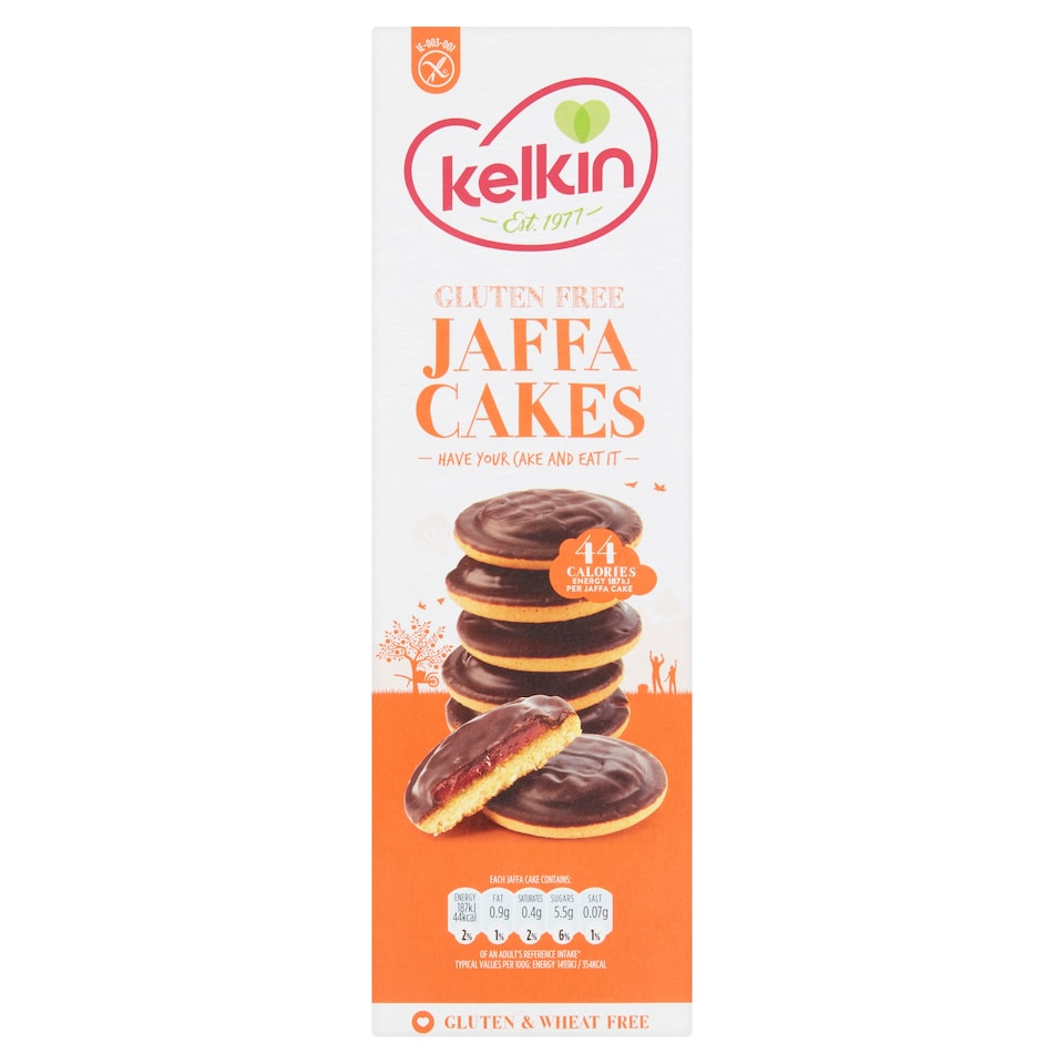 Kelkin Gluten Free Jaffa Cakes 150G