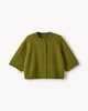 image 4 of F&F Knitted 3/4 Sleeve Cardigan in Olive