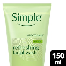 Simple Kind To Skin Refreshing Face Wash Gel 150Ml