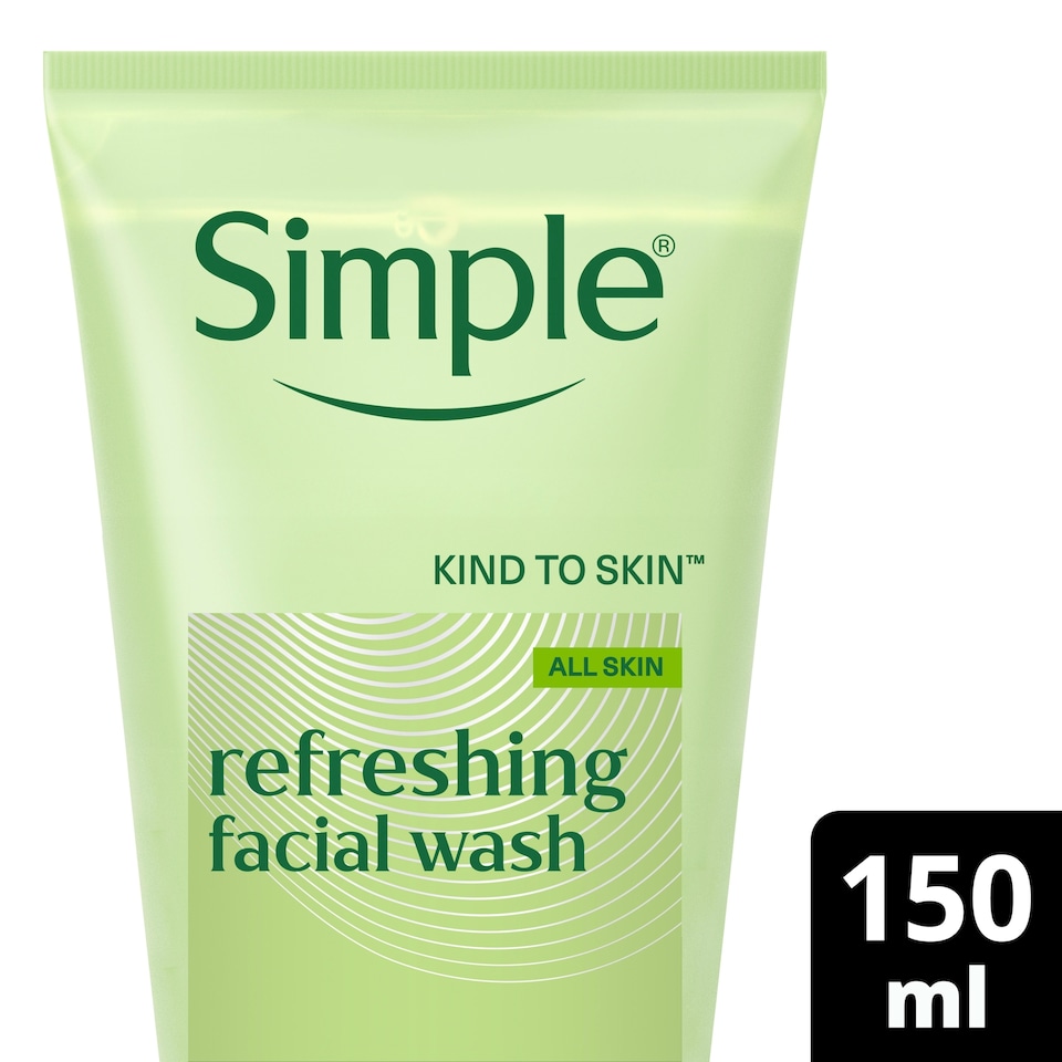 image 1 of Simple Kind To Skin Refreshing Face Wash Gel 150Ml