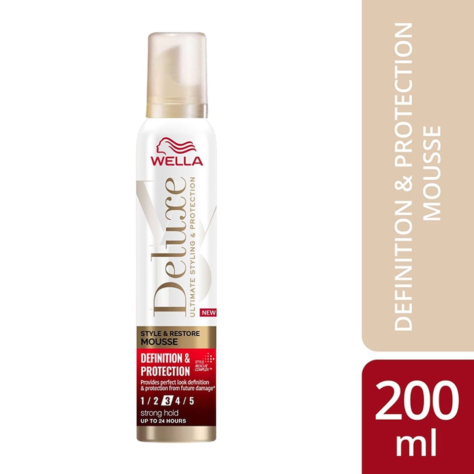 image 1 of Wella Deluxe Style & Restore Mousse 200Ml