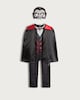 image 4 of F&F Boys 3-Piece Vampire Cape Fancy Dress Costume in Black