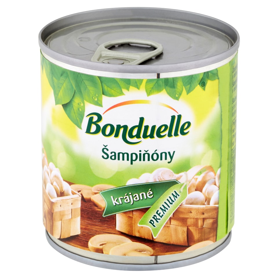 obrázok 1 z Bonduelle Šampiňóny krájané v mierne slanom náleve 200 g