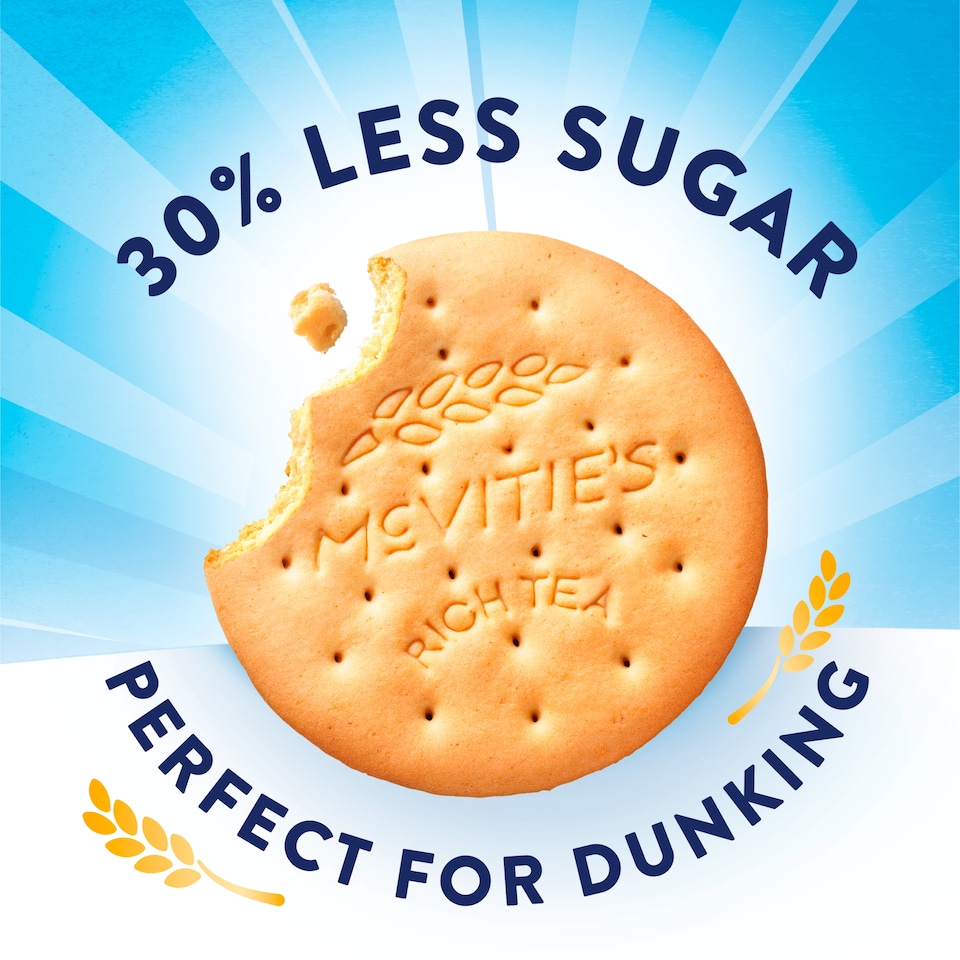 image 1 of McVities Rich Tea The Light One Biscuits 300g