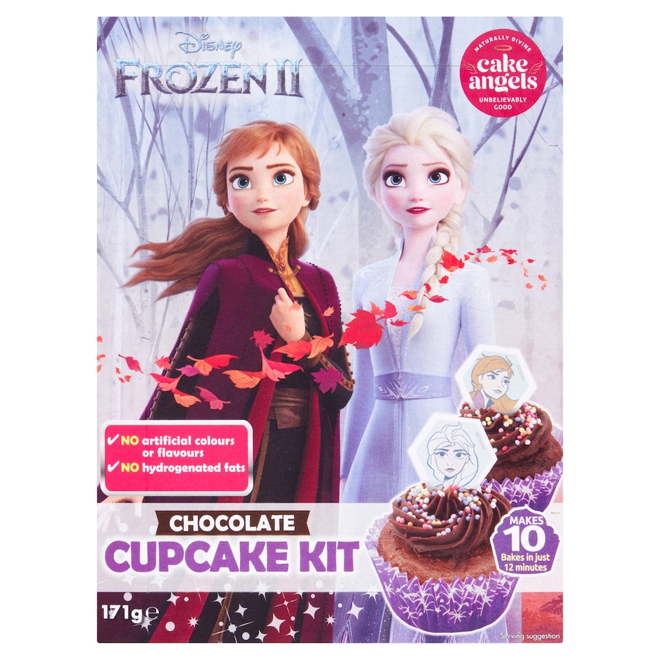 image 1 of Cake Angel Disney Frozen 2 Chocolate Cupcakes Kit 176G