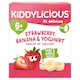 image 1 of Kiddylicious Pouches Strawberry, Banana & Yoghurt 6m+ 4 x 100g