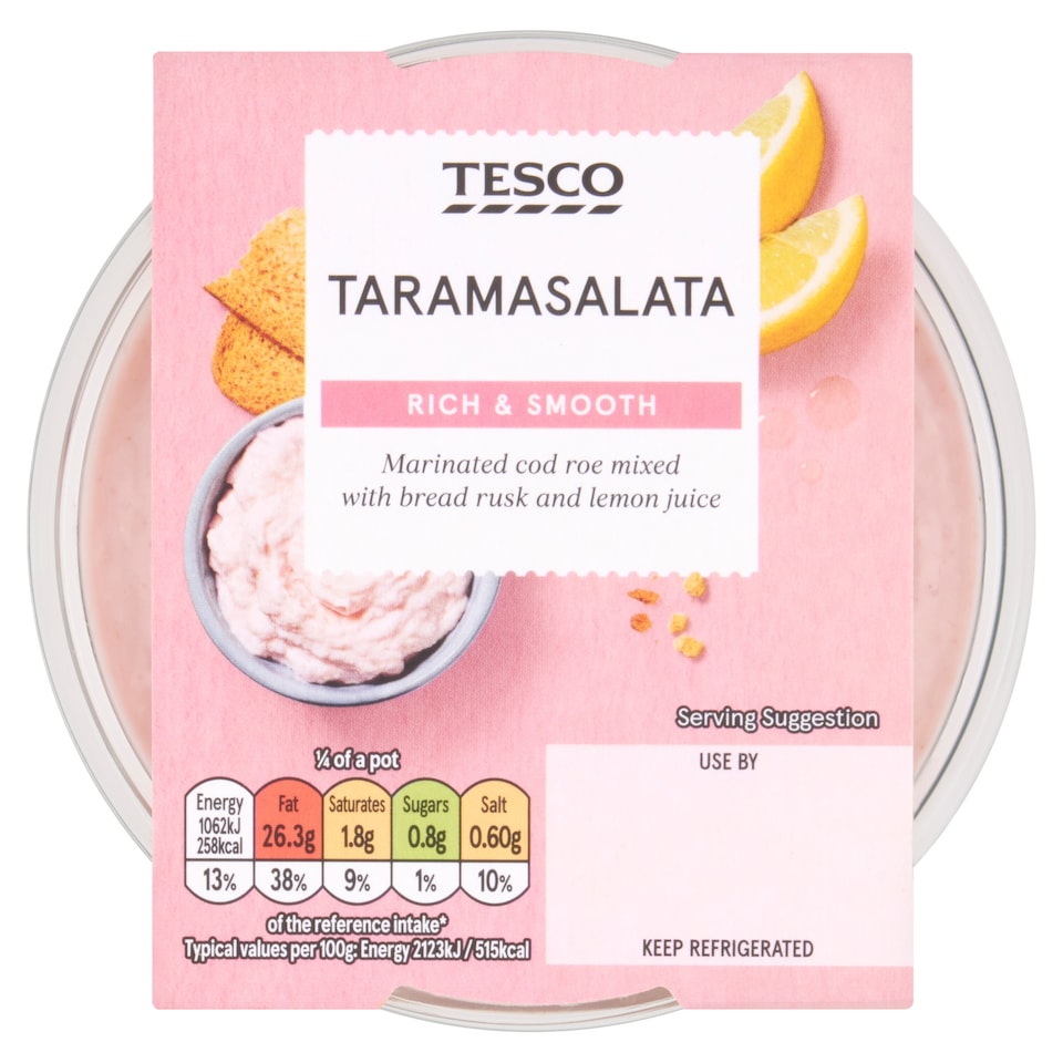 Tesco Taramasalata Dip 200G