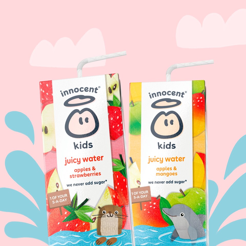 image 1 of innocent Kids Juicy Water Apple and Mango 3 x 200ml