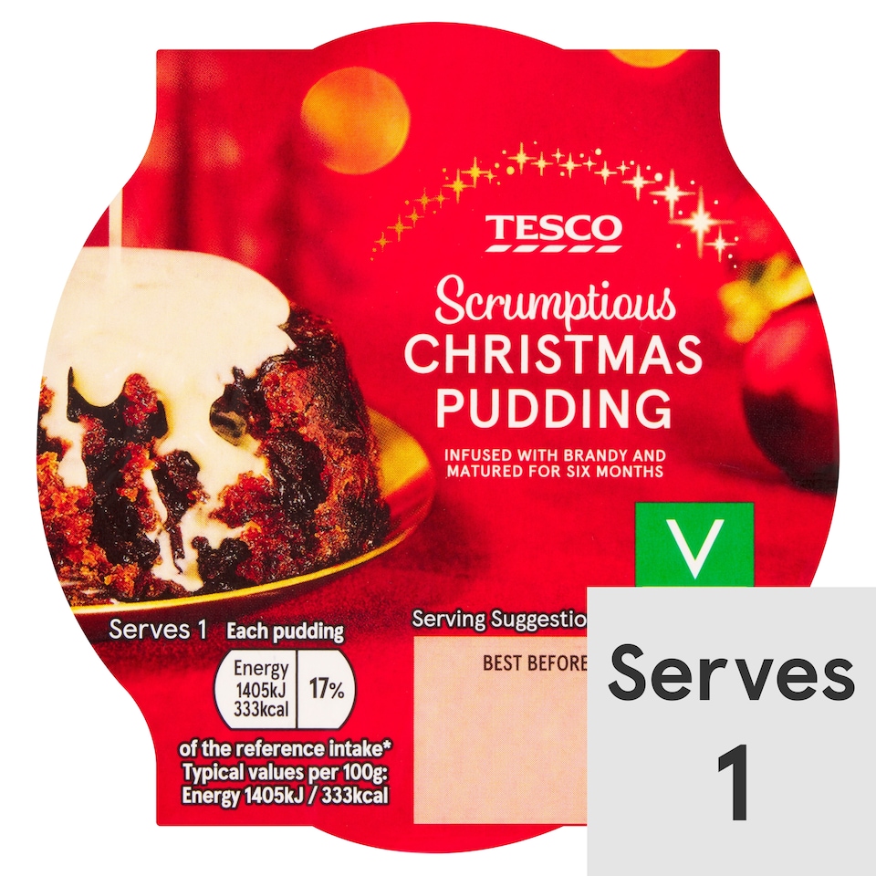 Tesco Classic Christmas Pudding 100G