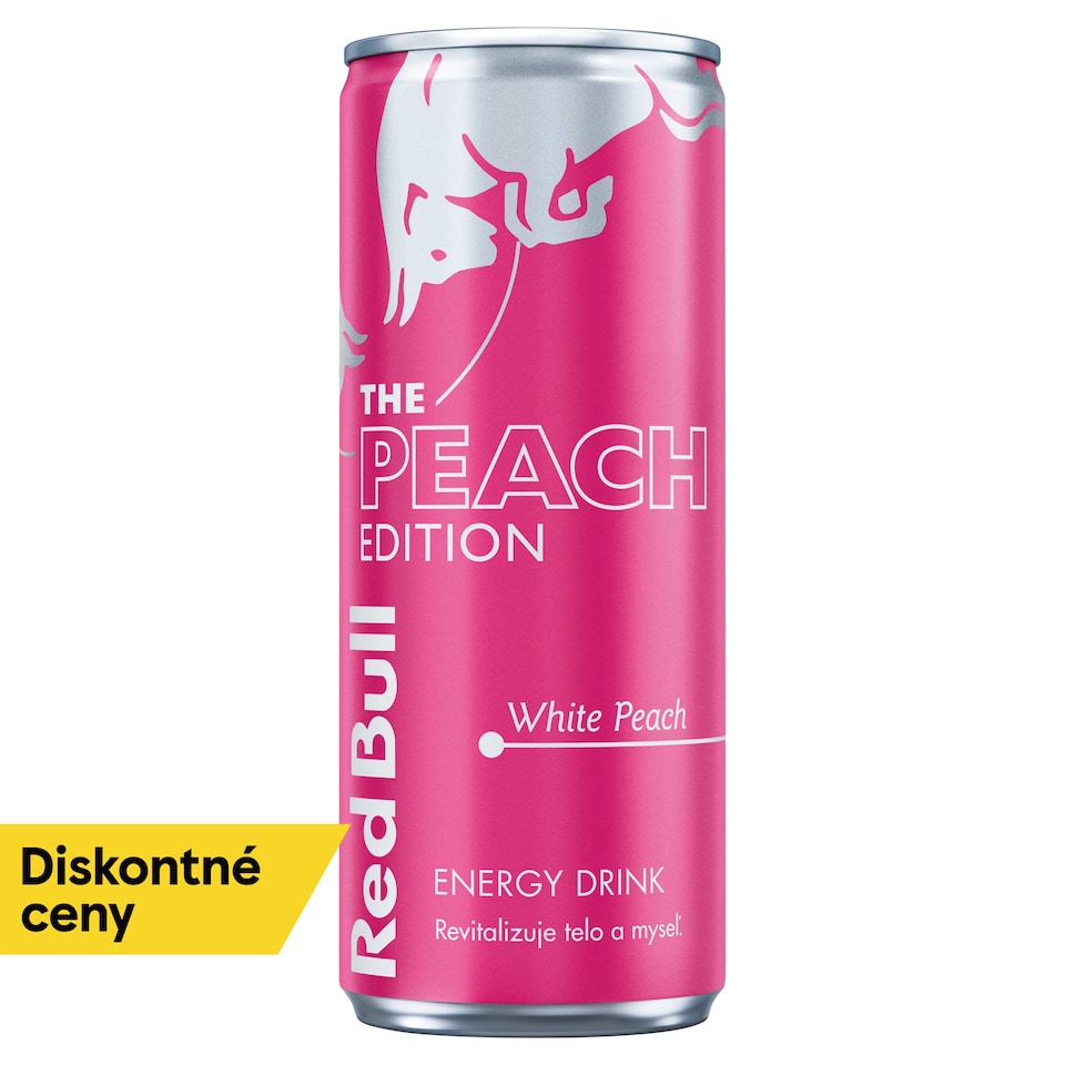 obrázok 1 z Red Bull Energy Drink Peach Edition 250 ml