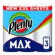 image 1 of Plenty Max Extra Large Kitchen Towel 210 Sheets 3 Roll