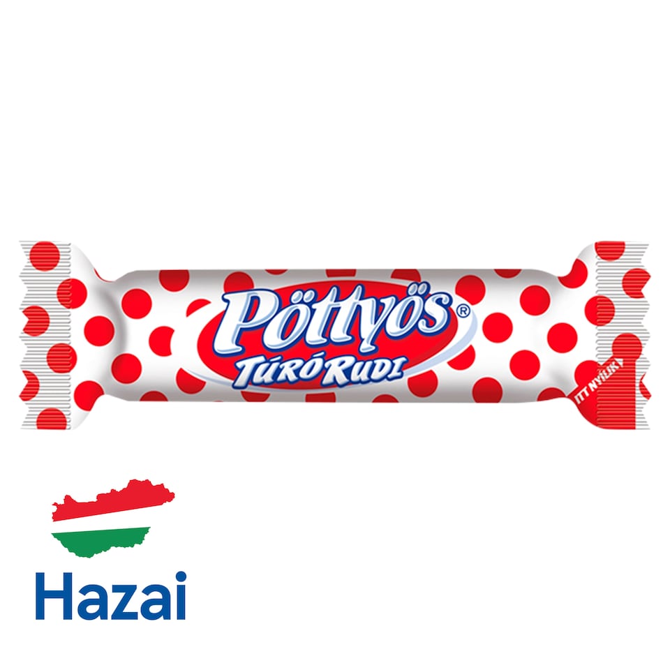 Pöttyös Túró Rudi natúr túródesszert 30 g