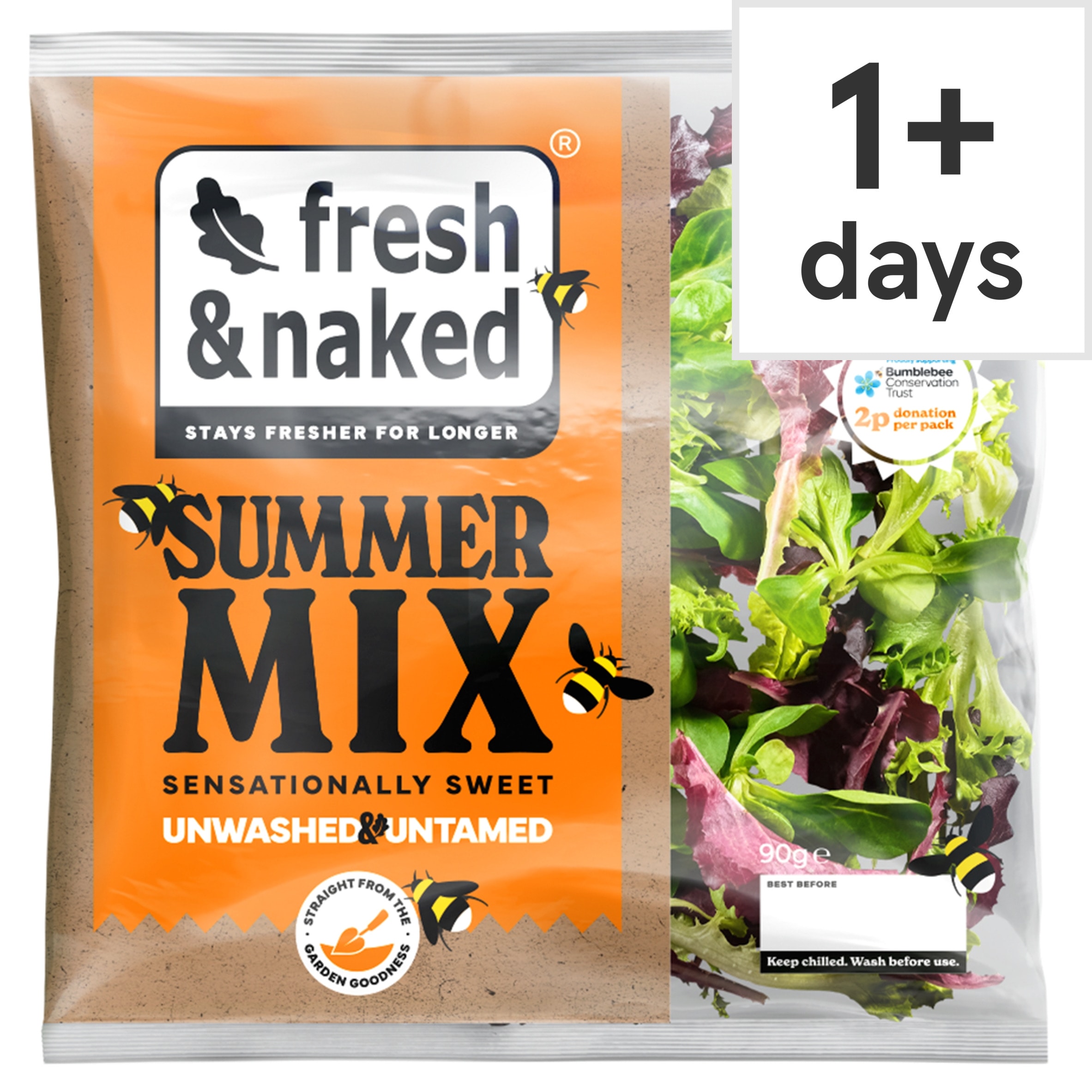 Fresh & Naked Sweet Summer Salad Mix 90G