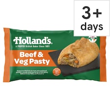 Holland's Beef & Veg Pasty