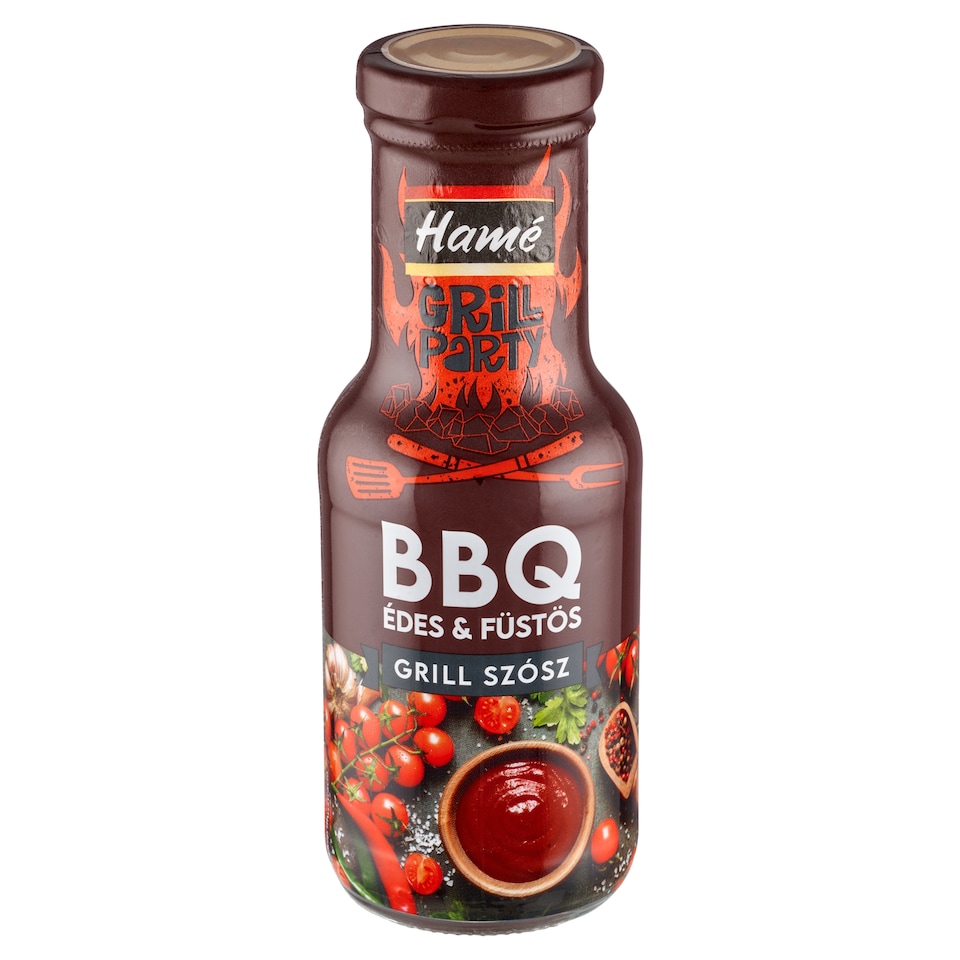 Hamé Grill Party BBQ édes & füstös grill szósz 230 ml