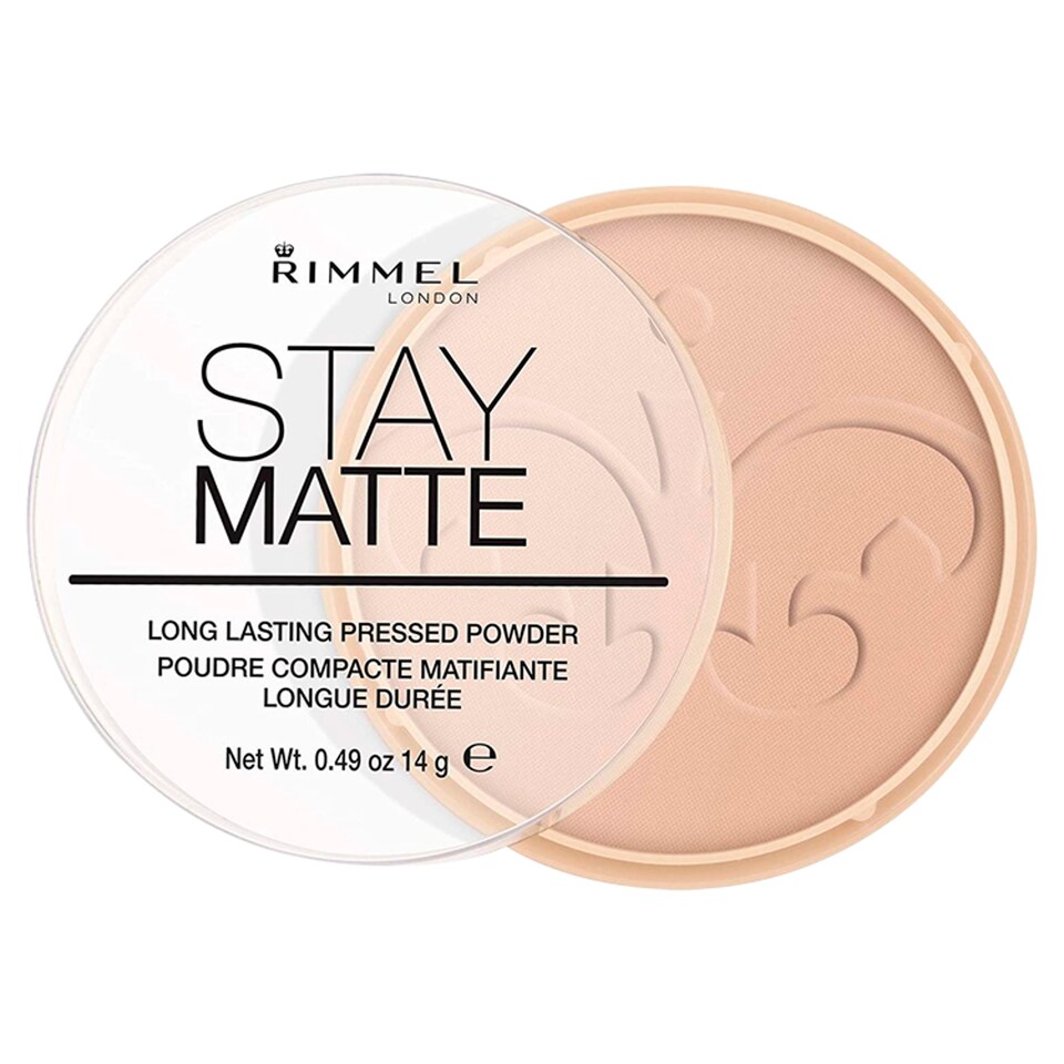 image 1 of Rimmel New Stay Matte Pressed Powder Silky Beig