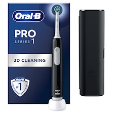 Oral-B Pro 1 Electric Toothbrush & Case Black