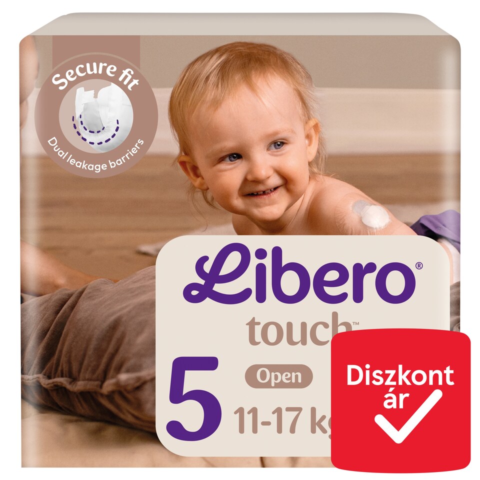 Libero Touch pelenka, méret: 5, 11-17 kg, 30 db  1. kép