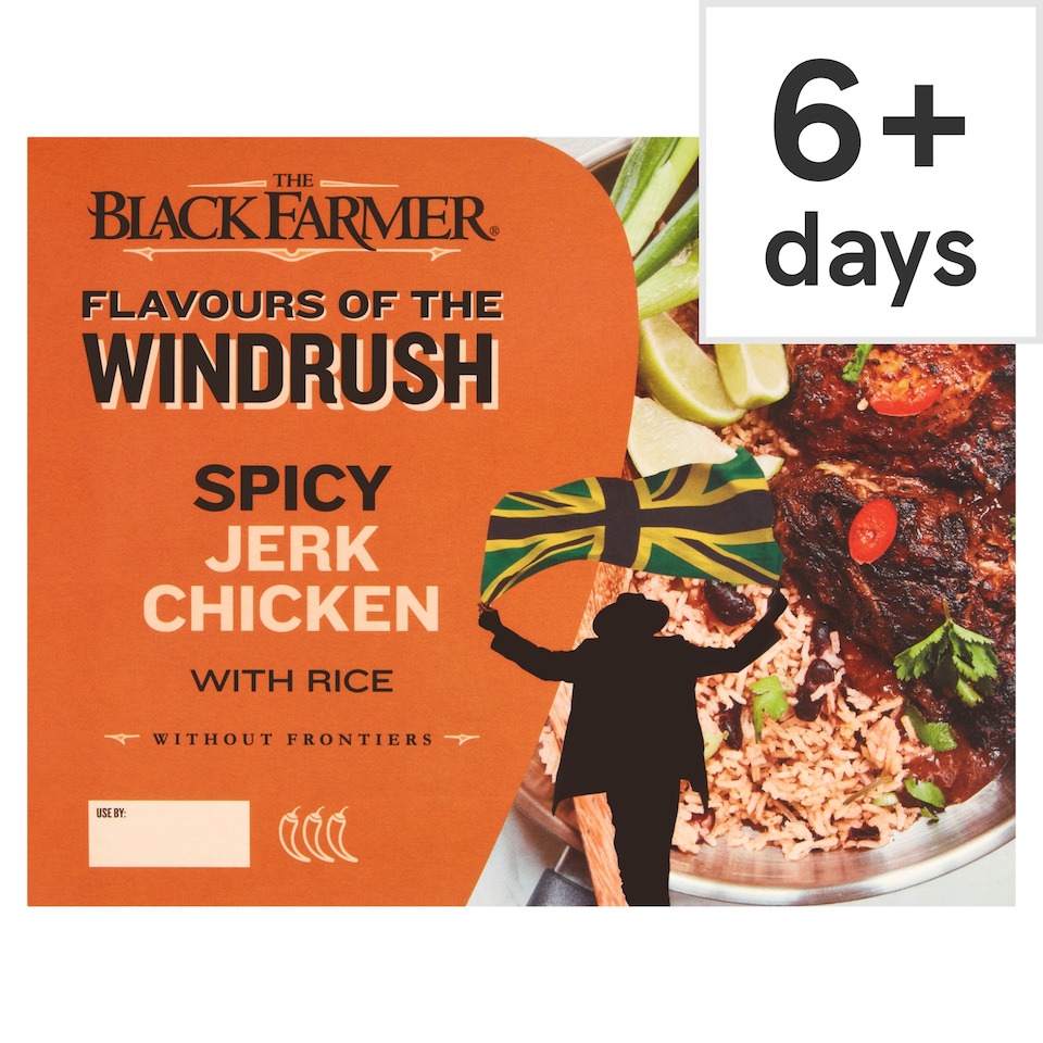 The Black Farmer Spicy Jerk Chicken With Rice 400G
