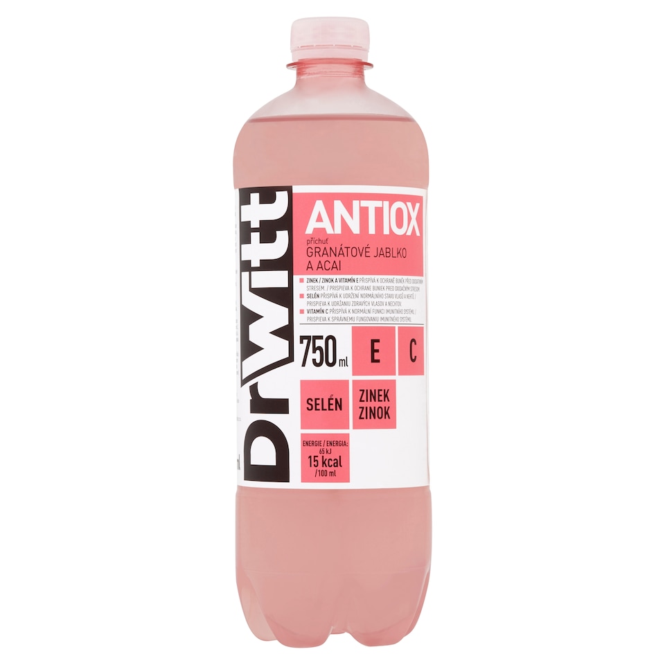 DrWitt ANTIOX granátové jablko a acai 750 ml