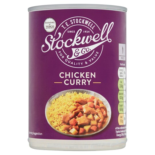 Stockwell & Co Chicken Curry With Vegetable 392G Tesco Groceries