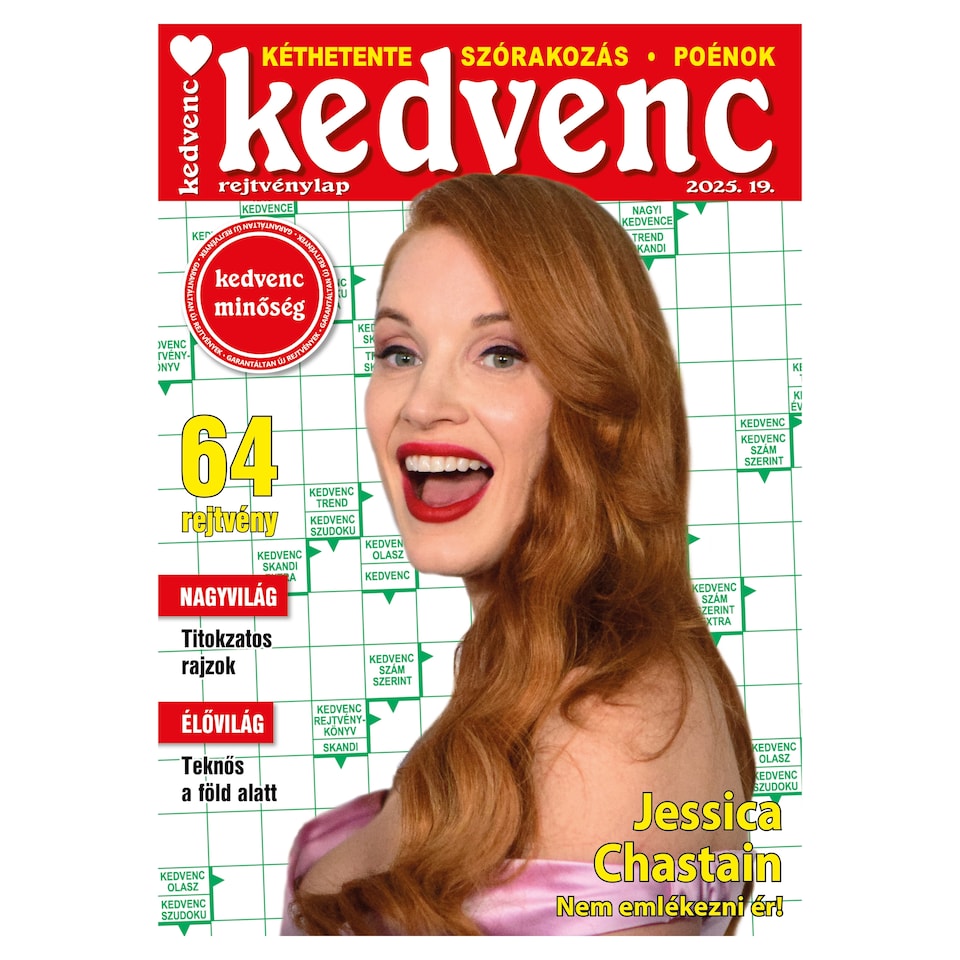 Kedvenc Rejtvénylap