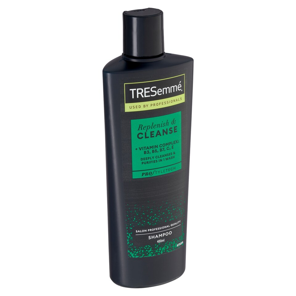 image 1 of TRESemmé Replenish & Cleanse Shampoo 400 ml