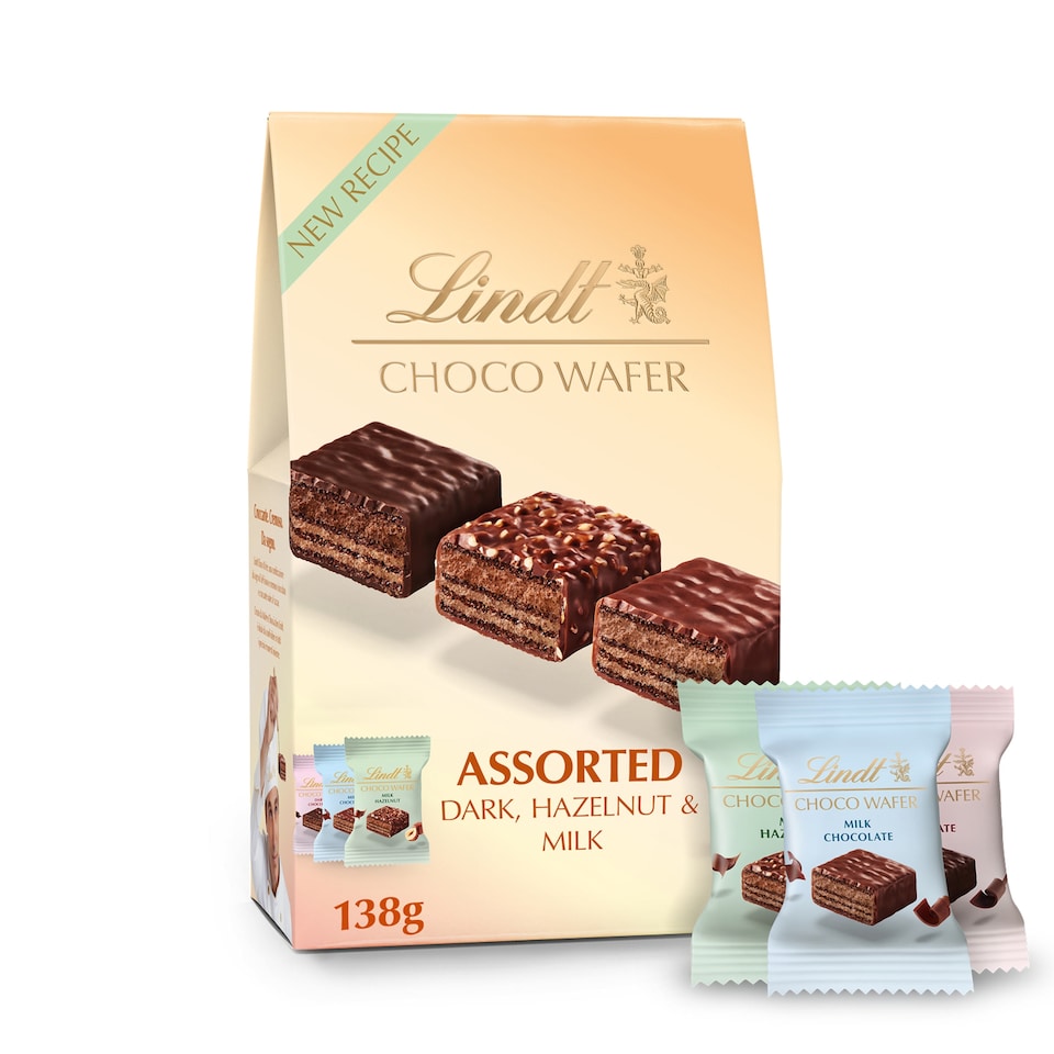 image 1 of Lindt Choco Wafer Assorted Chocolate 138g
