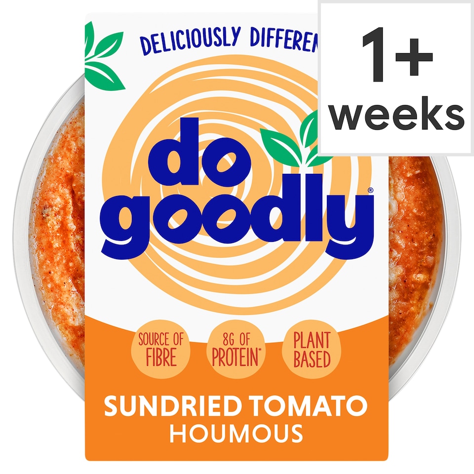 image 1 of Do Goodly Sun Dried Tomato Houmous 150g