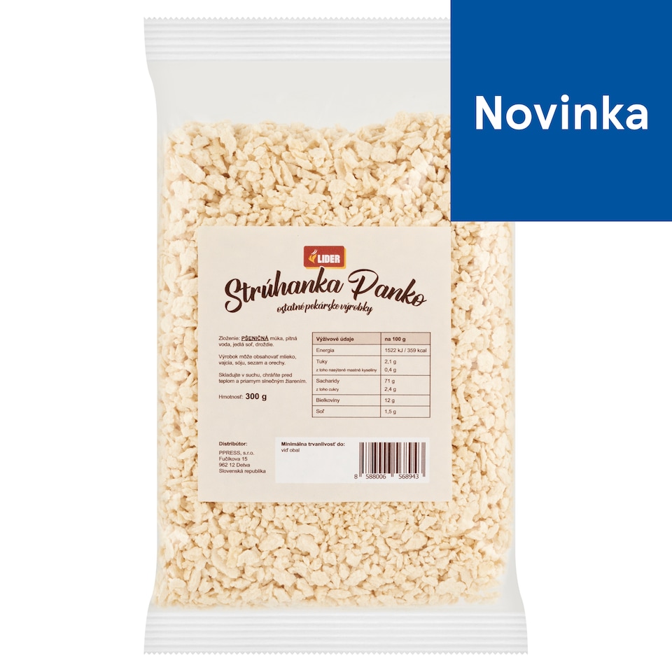 image 1 of Lider Strúhanka panko 300 g