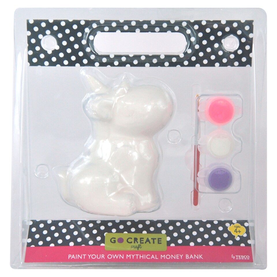 Go Create Paint Your Own Mythical Money Bank