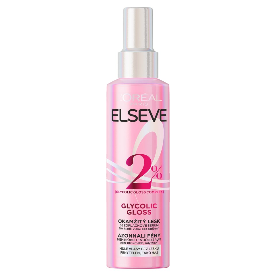 Elseve Glycolic Gloss sérum pre okamžitý lesk, 150 ml