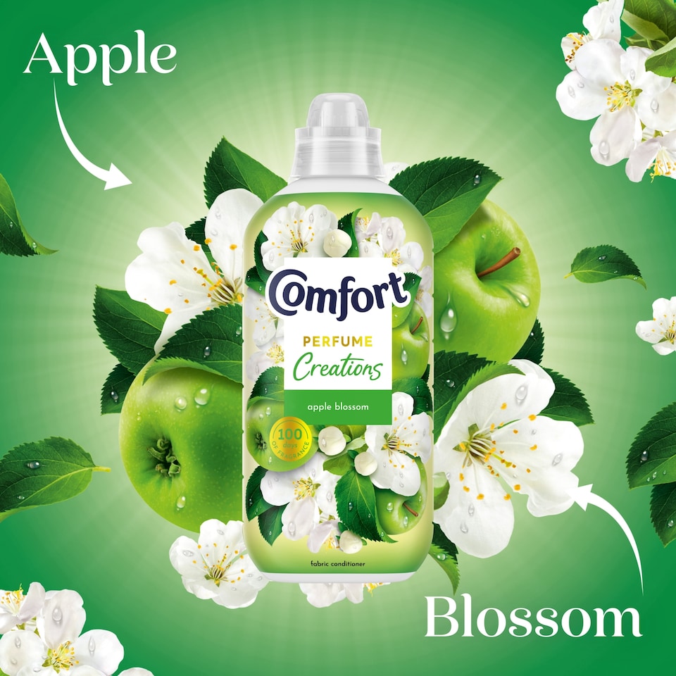 image 1 of Comfort Creations Fabric Conditioner Apple Blossom 48Washes 1440Ml