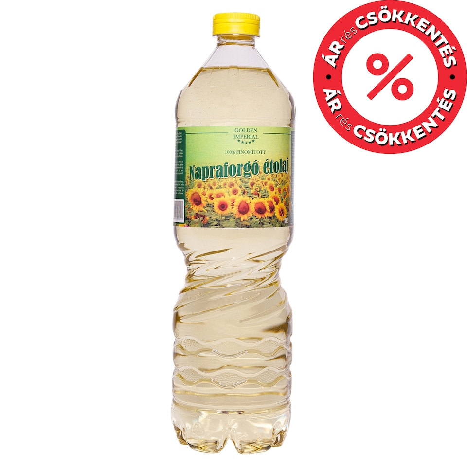 Golden Imperial 100% Fine Sunflower Oil 1 l