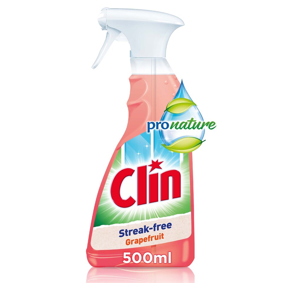 image 1 of Clin Pro Nature Grapefruit Glass Cleaner 500 ml