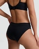 image 3 of F&F Seamless High Leg Bonded Knickers in Black