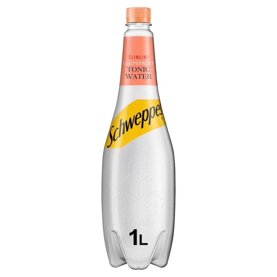 image 1 of Schweppes Slimline Grapefruit Tonic Water 1L